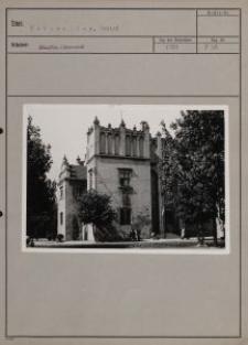 Pabianitze : Schloß