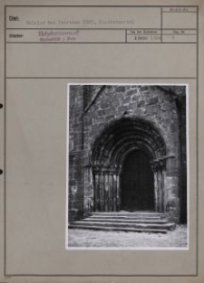 Sulejow bei Petrikau (GG) : Klosterportal