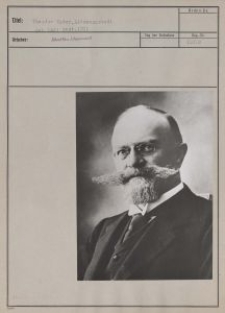 Theodor Ender, Litzmannstadt : geb. 1861 gest. 1921