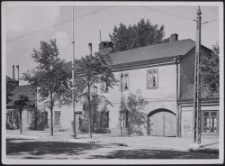 Łódź : aufgestecktes Fachwerkhaus 1937 [...]