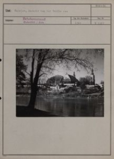 Uniejów : Ansicht von der Warthe aus