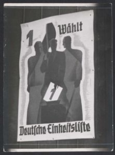 Wahlplakat des Deutschen Volksverbandes : (1938)