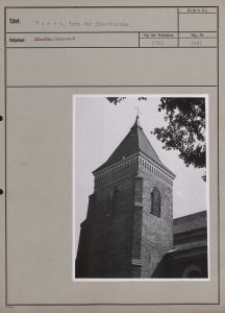 Warta : Turm der Pfarrkirche