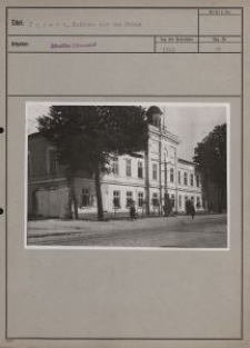 Zgierz : Rathaus vor dem Umbau
