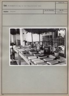 Buchausstellung in der Hauptstelle 1943